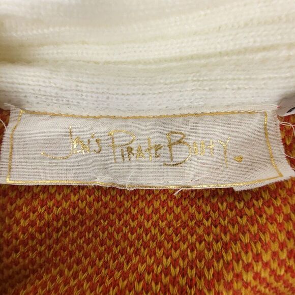 JENS PIRATE BOOTY Freedom Star Intarsia Reversible Oversized Cardigan Boho Knit - Picture 9 of 9